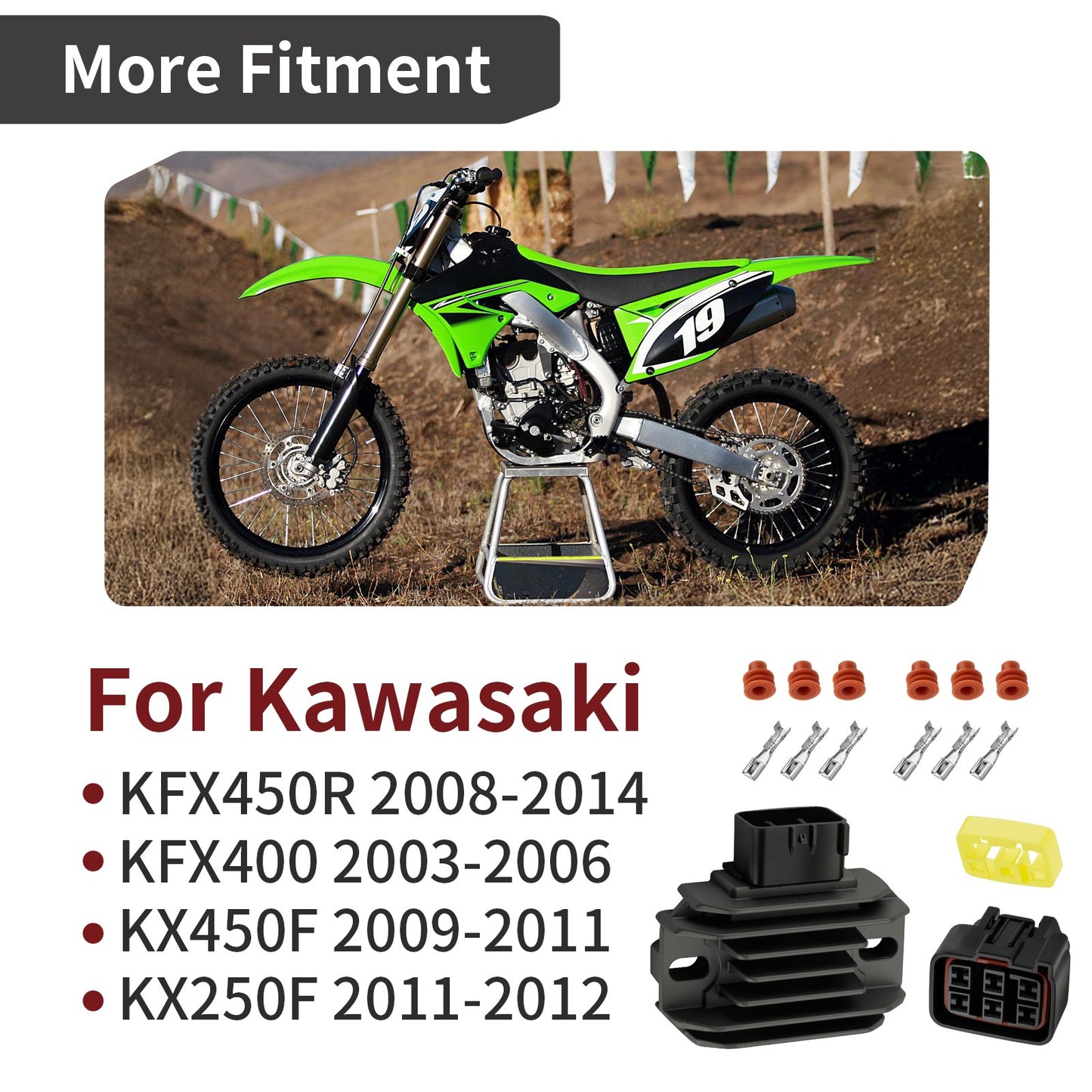 Voltage Regulator for Kawasaki KFX400 (2003–2006)