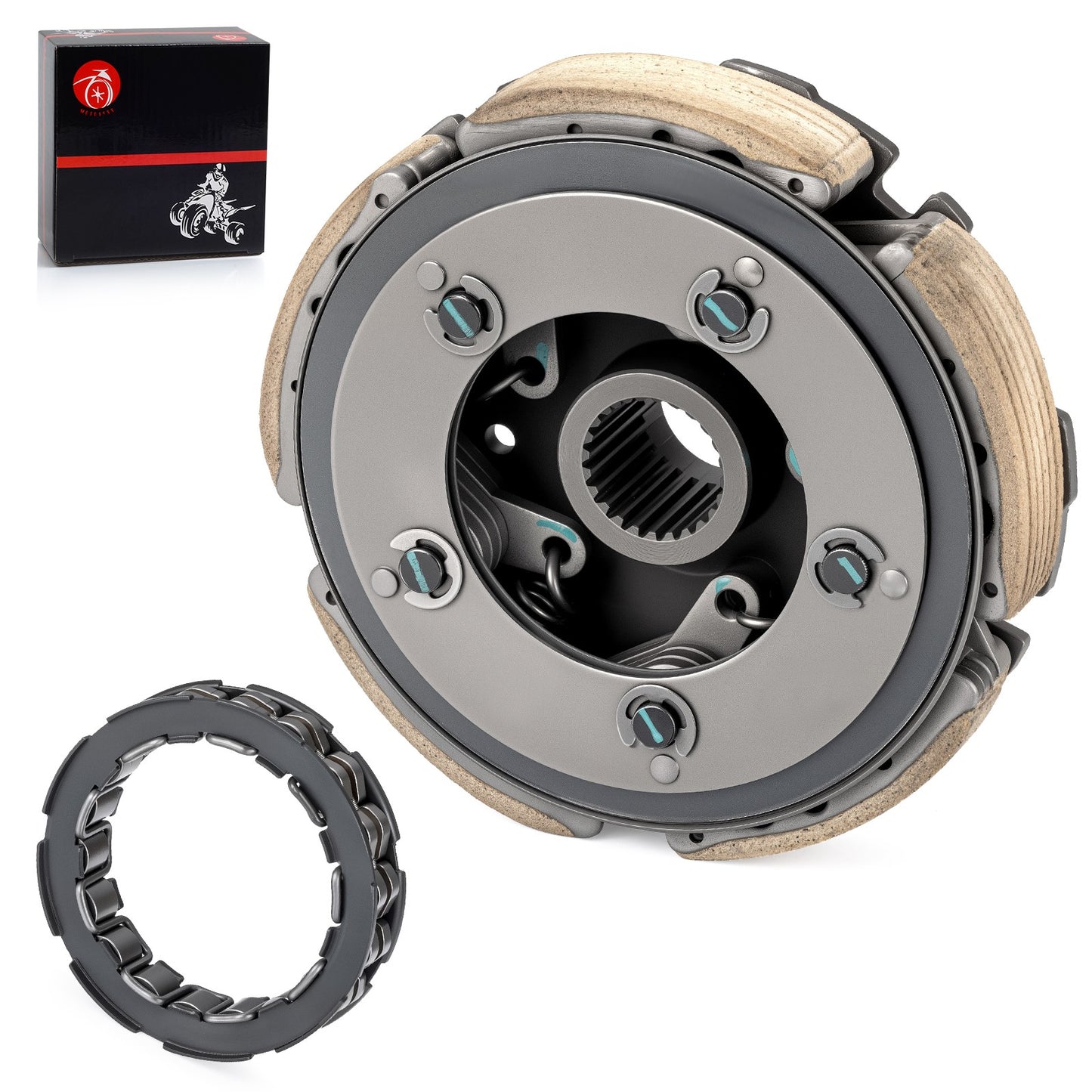 Wet Clutch Centrifugal Carrier & One Way Bearing for Yamaha Grizzly (1998–2001)