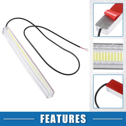 Set of 2 Daytime Running Light Bar COB for Car