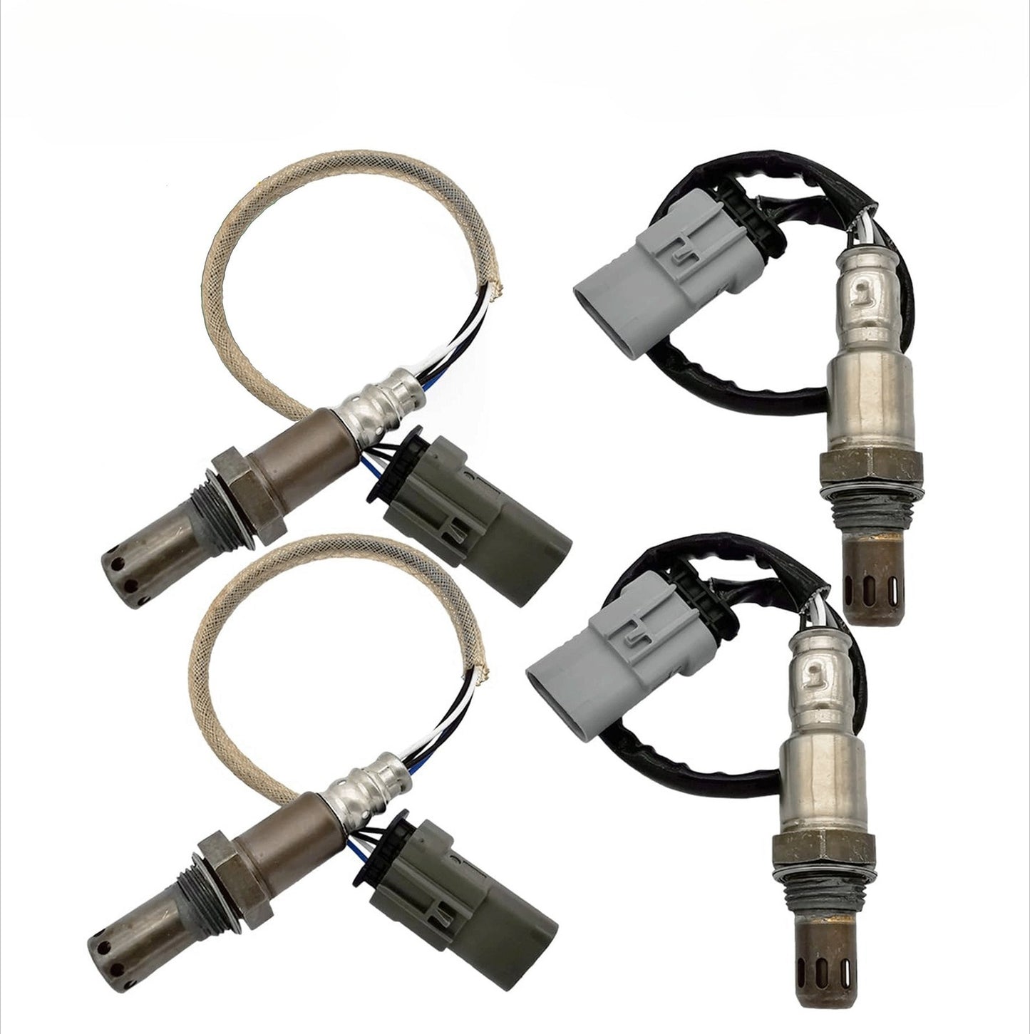 Set of 4 Oxygen Sensors for Chevy Silverado 1500 (2014–2017) & Tahoe/Suburban (2015)