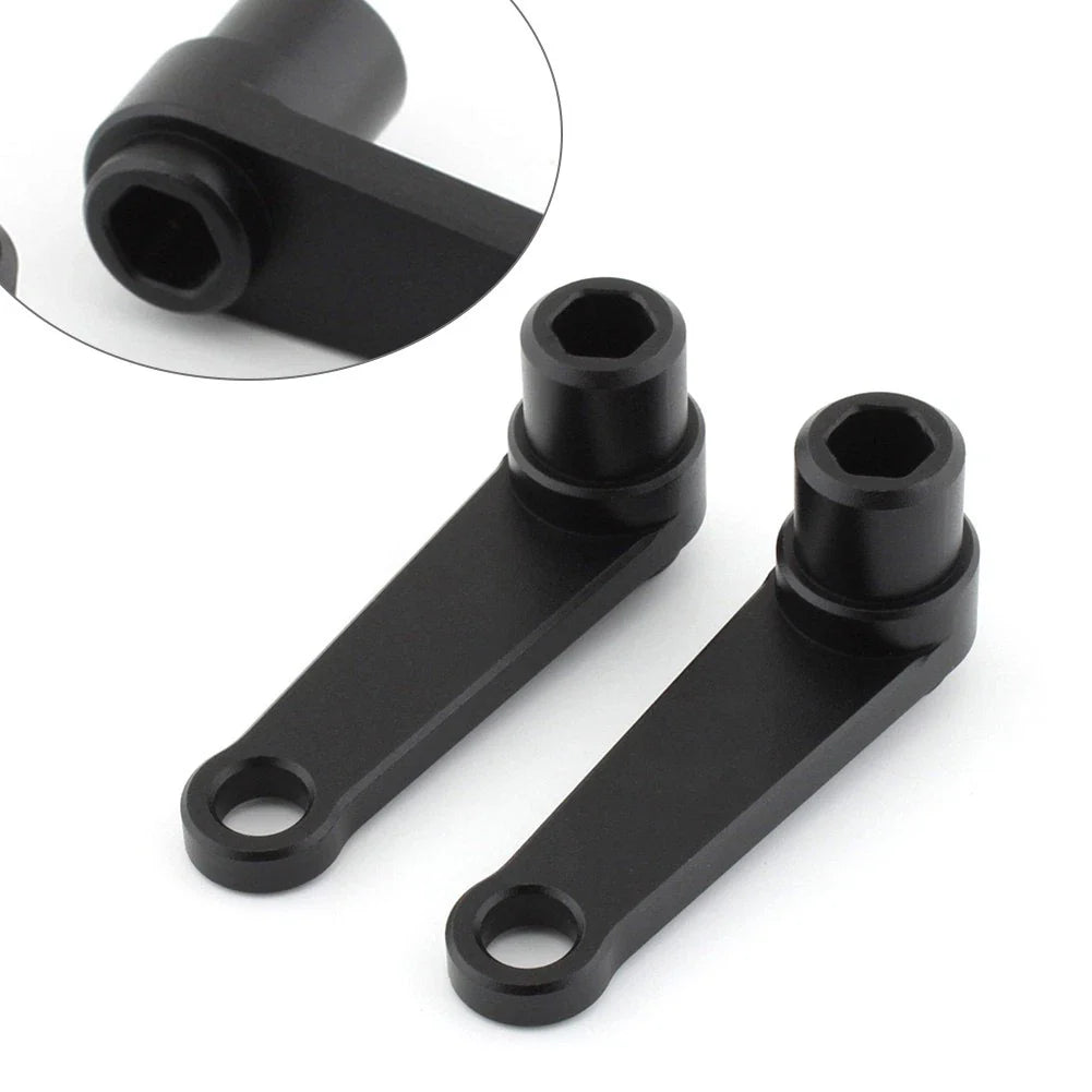 Black Windshield Fairing Bracket for BMW K1600B K1600GTL R1200RT (2011-2023)