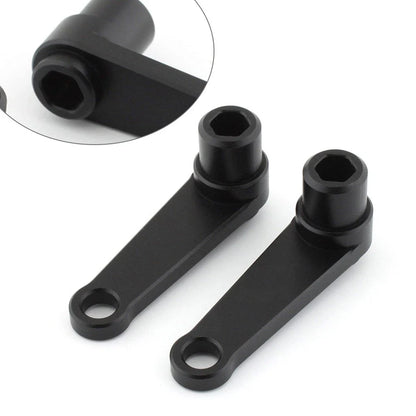 Black Windshield Fairing Bracket for BMW K1600B K1600GTL R1200RT (2011-2023)