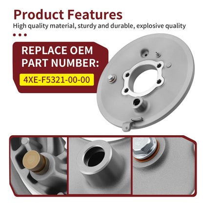 Rear Brake Backing Plate Drum for Yamaha Bear Tracker 250 (1999–2004)
