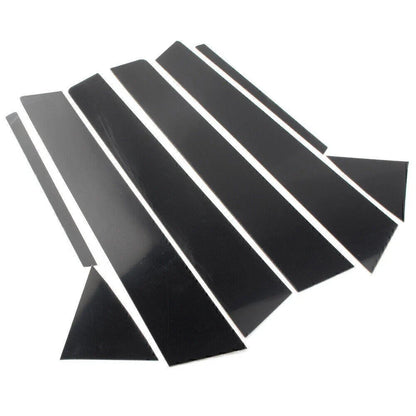 8pcs Door Trim Covers for Hyundai Elantra Sedan (2017-2018) Black