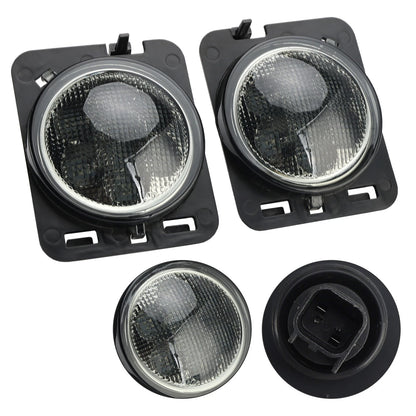2X Front Fender Parking Side Marker LED for Wrangler JK (2007–2015) A1