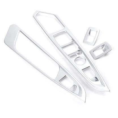Set of 2 Silver Foot Pegs for BMW K1300S K1300R F800R (2008–2013)