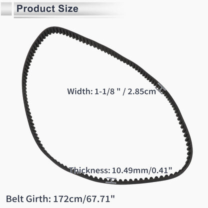 128T Drive Belt V-Belt No.4002291 for Harley Davidson Sportster 883 1200 (1991–2003)
