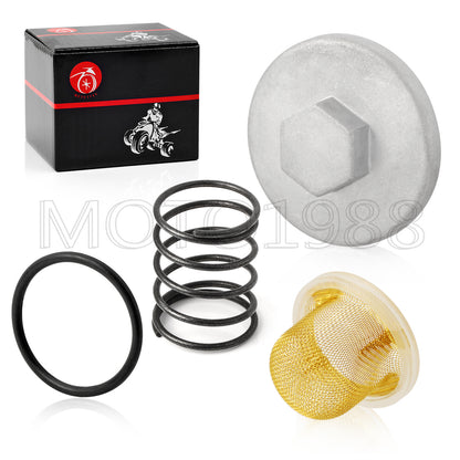 Oil Drain Plug Cap & Strainer for Yamaha Timberwolf 250 (1992–1997)