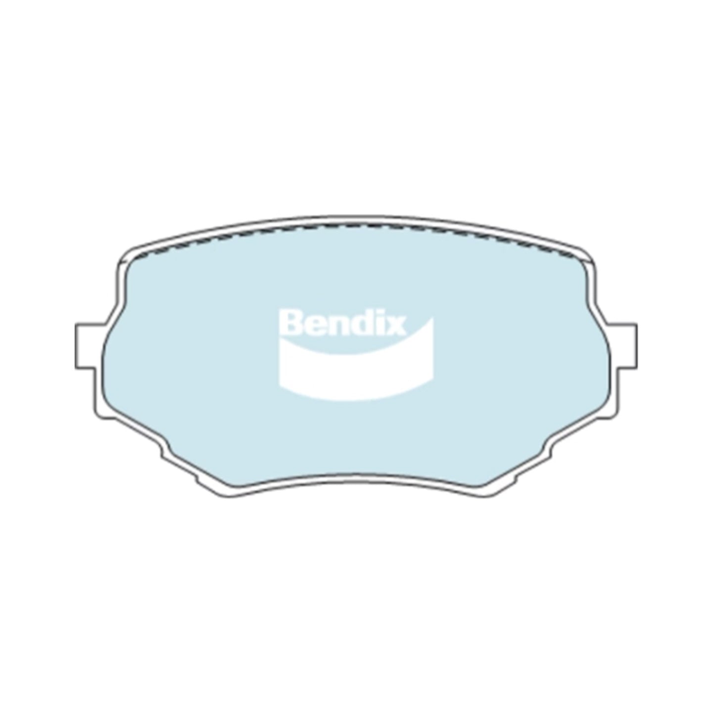 Set of 4 Front Disc Brake Pads for Suzuki Vitara (1995–1999)