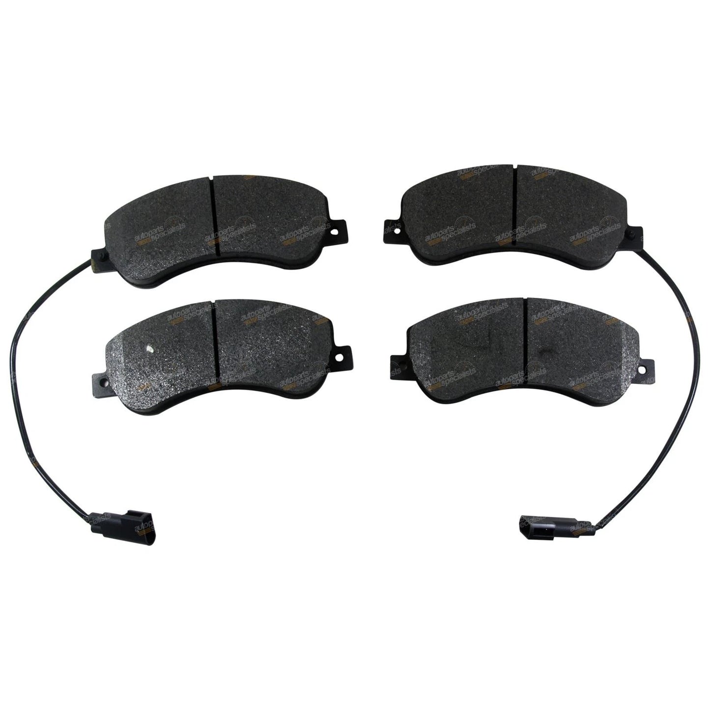 Set of 4 Bendix Heavy Duty Front Disc Brake Pads for Ford Transit (2006–2010)