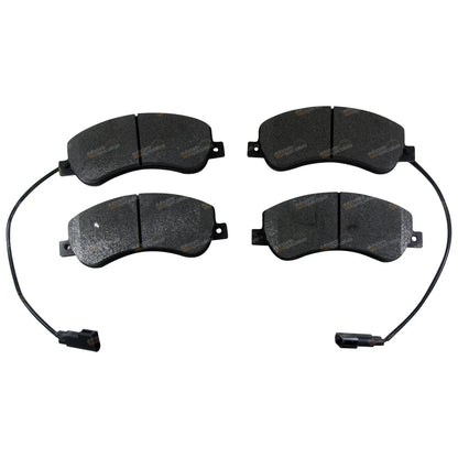 Set of 4 Bendix Heavy Duty Front Disc Brake Pads for Ford Transit (2006–2010)