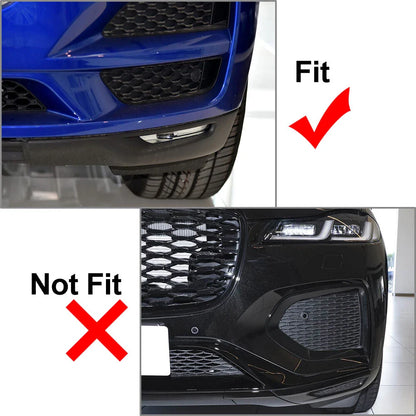 Front Bumper Air Deflectors for Jaguar F-Pace (2016-2023)
