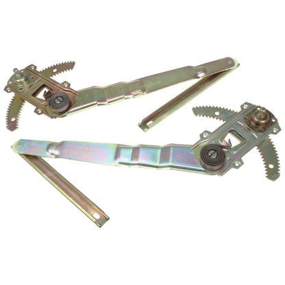 Set of 2 Front Door Window Regulators for Ford Maverick (1988–1994)