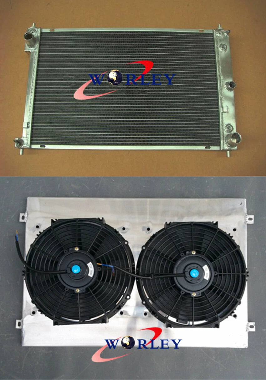 Aluminum Radiator with Shroud and Fan for Ford AU Falcon (1998–2002)