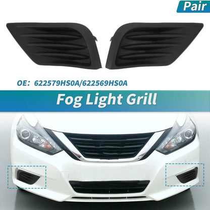 Fog Light Grill for Nissan Altima (2016–2018) No. 622579HS0A/622569HS0A