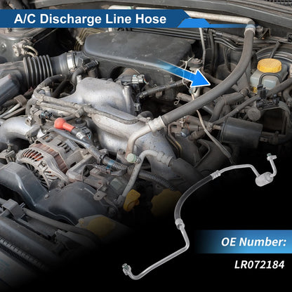 A/C Refrigerant Liquid Hose for Land Rover Range Rover (2013–2023) No.LR072184