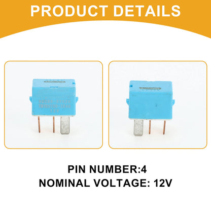 Multi-Purpose Relay No.9008087026 12V 4 Pin for Toyota Prius (2001–2009)