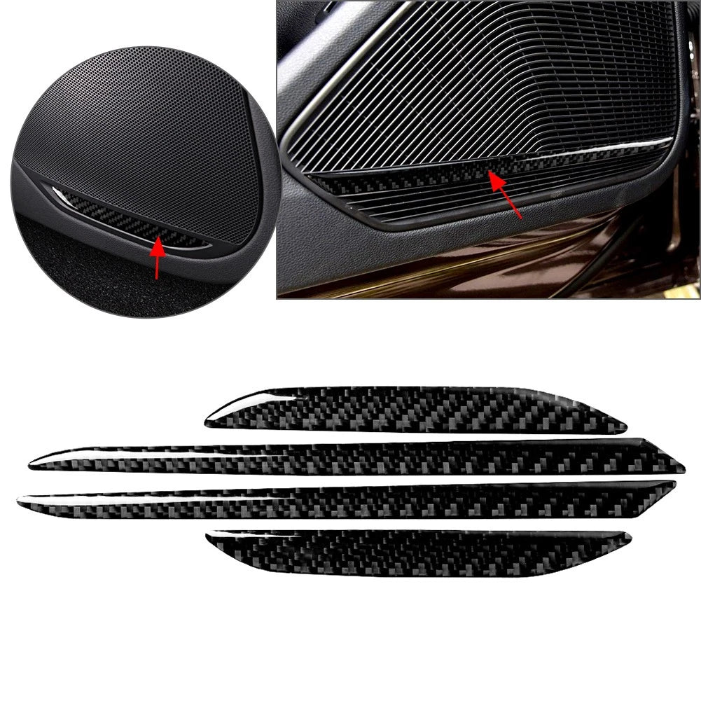 Set of 4 Door Lock Protective Covers for Audi A3 A4 TT S3 S4 VW Golf Passat Tiguan