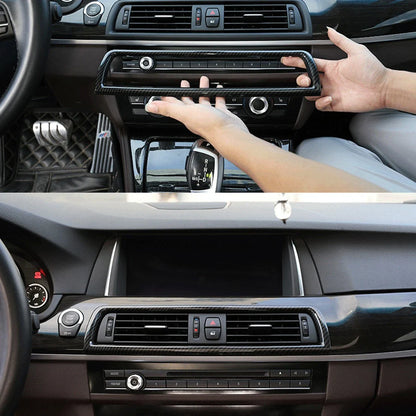 Carbon Fiber Air Conditioning Spout Frame Trim for BMW 5 Series (2010-2017)