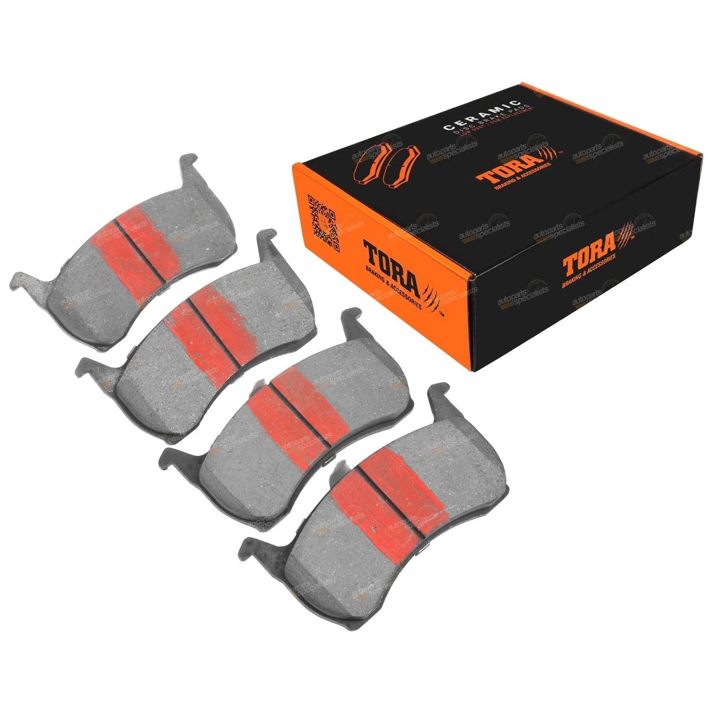 Set of 4 Front Disc Brake Pads for Ford Falcon Ute Van (1996–2000)