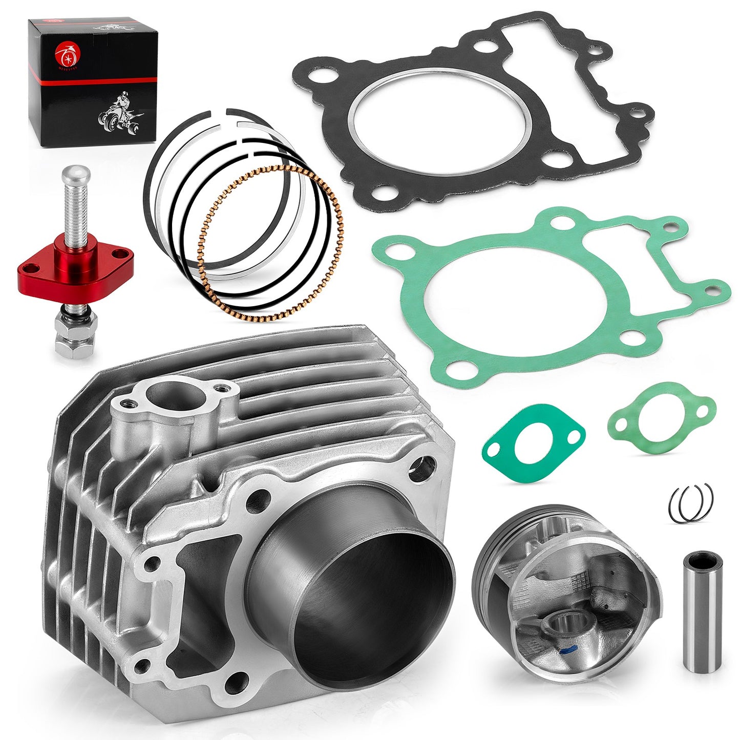 Top End Kit with Cylinder and Piston for Kawasaki Bayou KLF 250 (2003–2011)