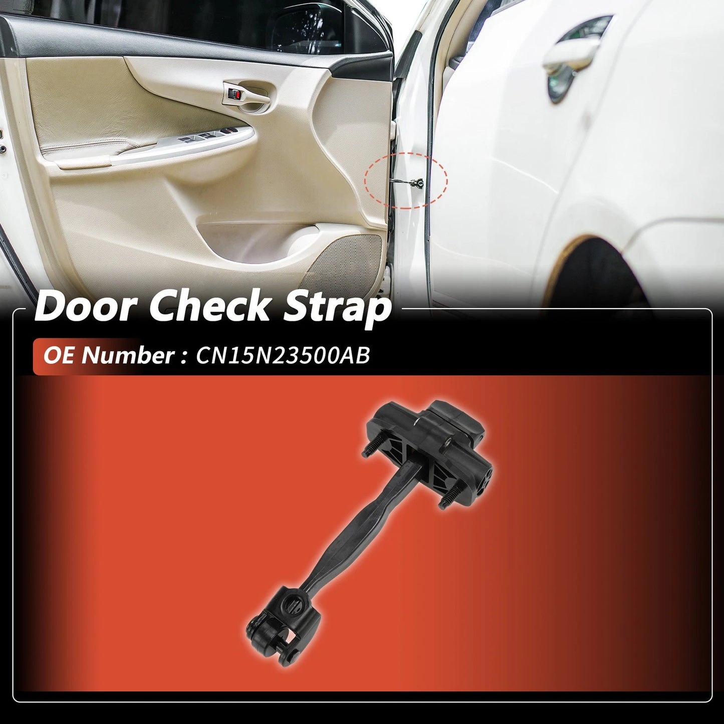 Door Check Strap for Ford EcoSport (2012–2015) No.CN15N23500AB