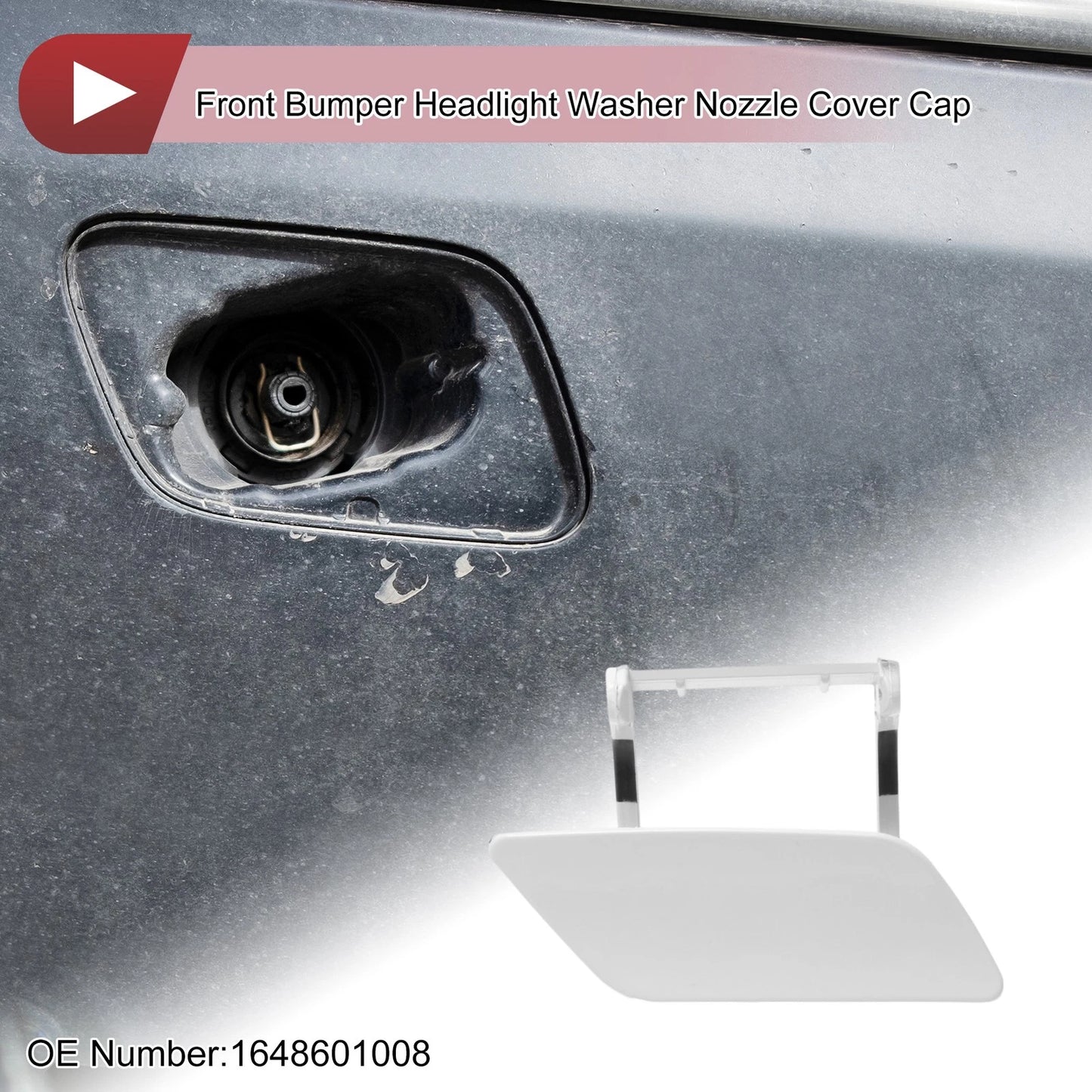 Front Right Bumper Trim Nozzle Cover No. 1648601008 for Mercedes-Benz ML350 (2012–2015)