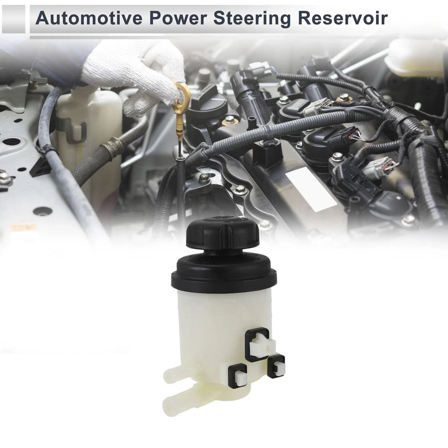 Power Steering Reservoir for Hyundai Genesis Coupe 2008-2016 1 x Beige