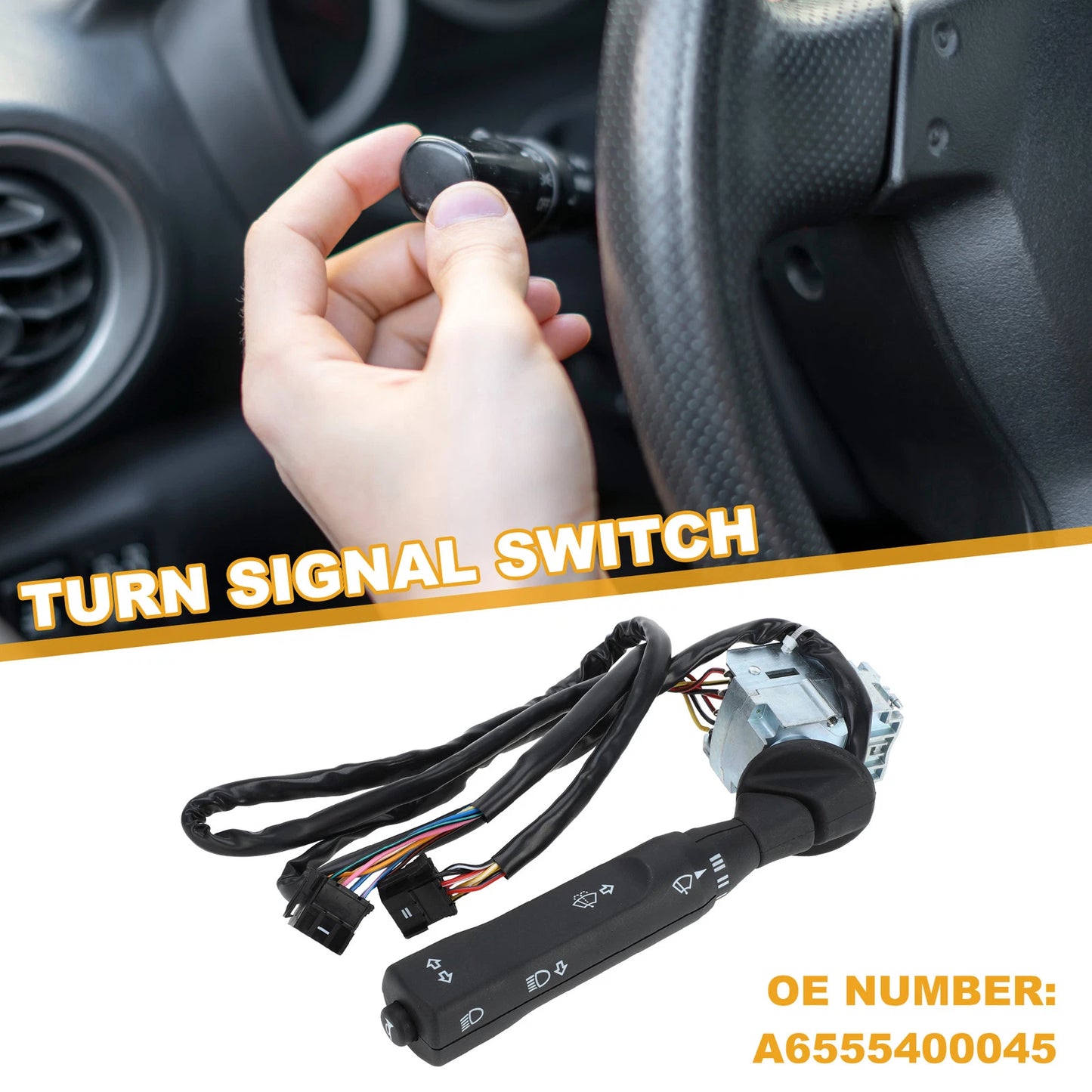Turn Signal Switch Lever No.A6555400045 for Mercedes-Benz Mk Sk