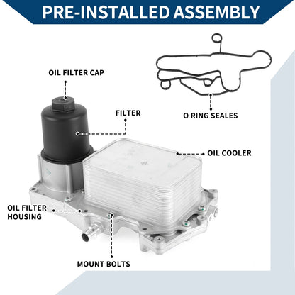 Oil Filter Housing for Land Rover Range Rover (2010–2017) No.LR022895