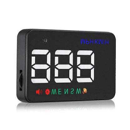 3.5" Universal Car Over Speed Warning Speedometer HUD GPS Display