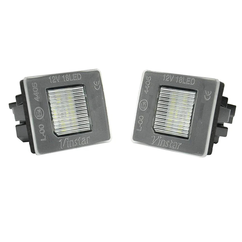 E4 LED License Plate Light for Mercedes Benz CLS-Class X218 (2010–2017)