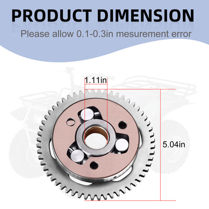 One Way Bearing Starter Clutch Gear Kit for Yamaha Timberwolf 250 (1992–2000)