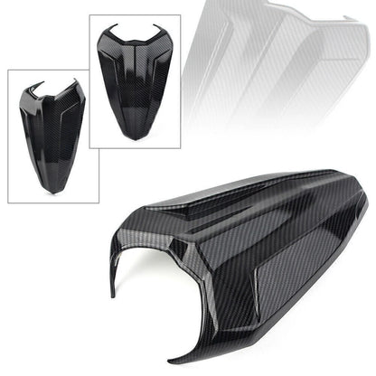 Carbon Fiber Look Rear Pillion Seat Cowl for Yamaha YZF R15 V3 (2017–2019)