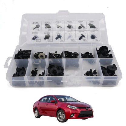 Set of 4 Bumper Retainer Clips for Toyota Corolla (2015–2023)