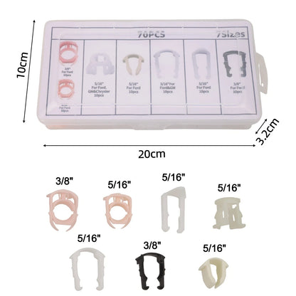 Fuel Line Retainer Clips for Ford Cars