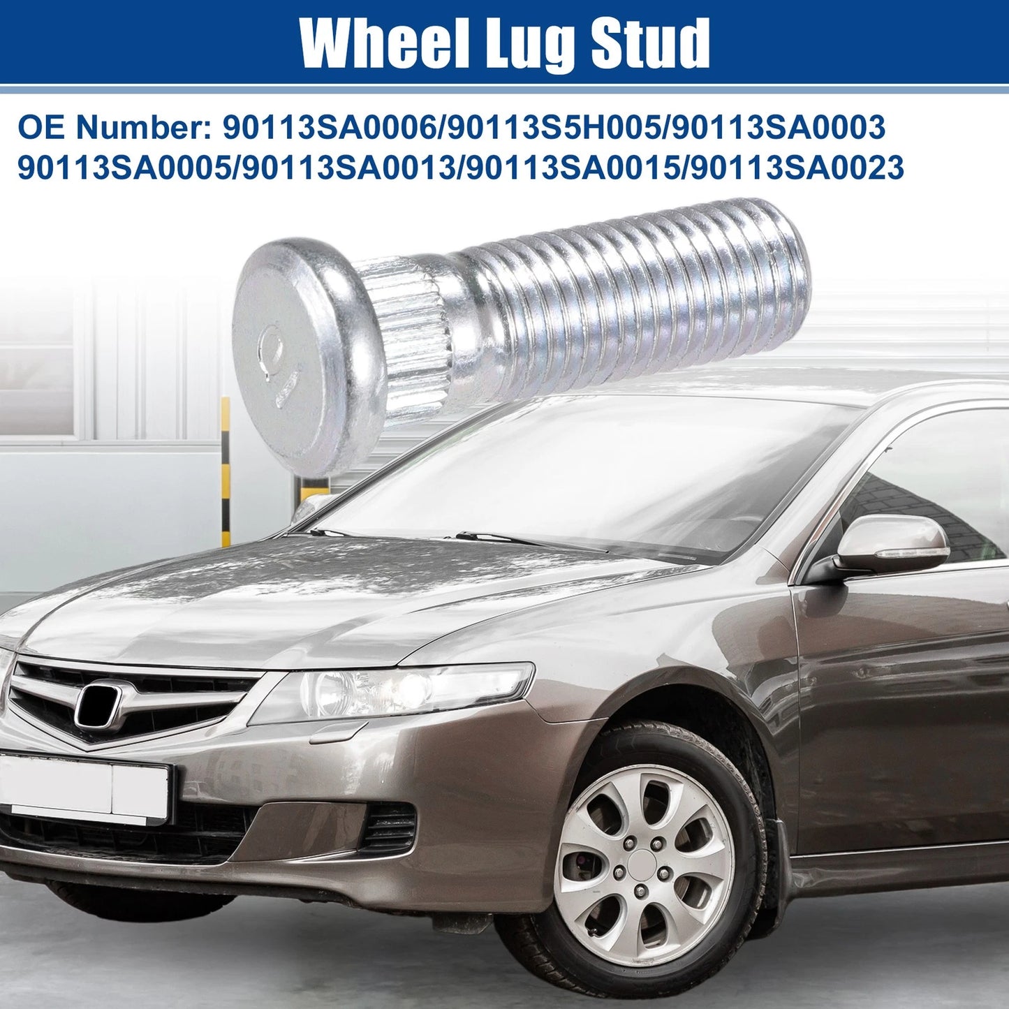 10pcs M12x1.5 Wheel Lug Stud for Honda Accord CR-V (No. 9094202067)