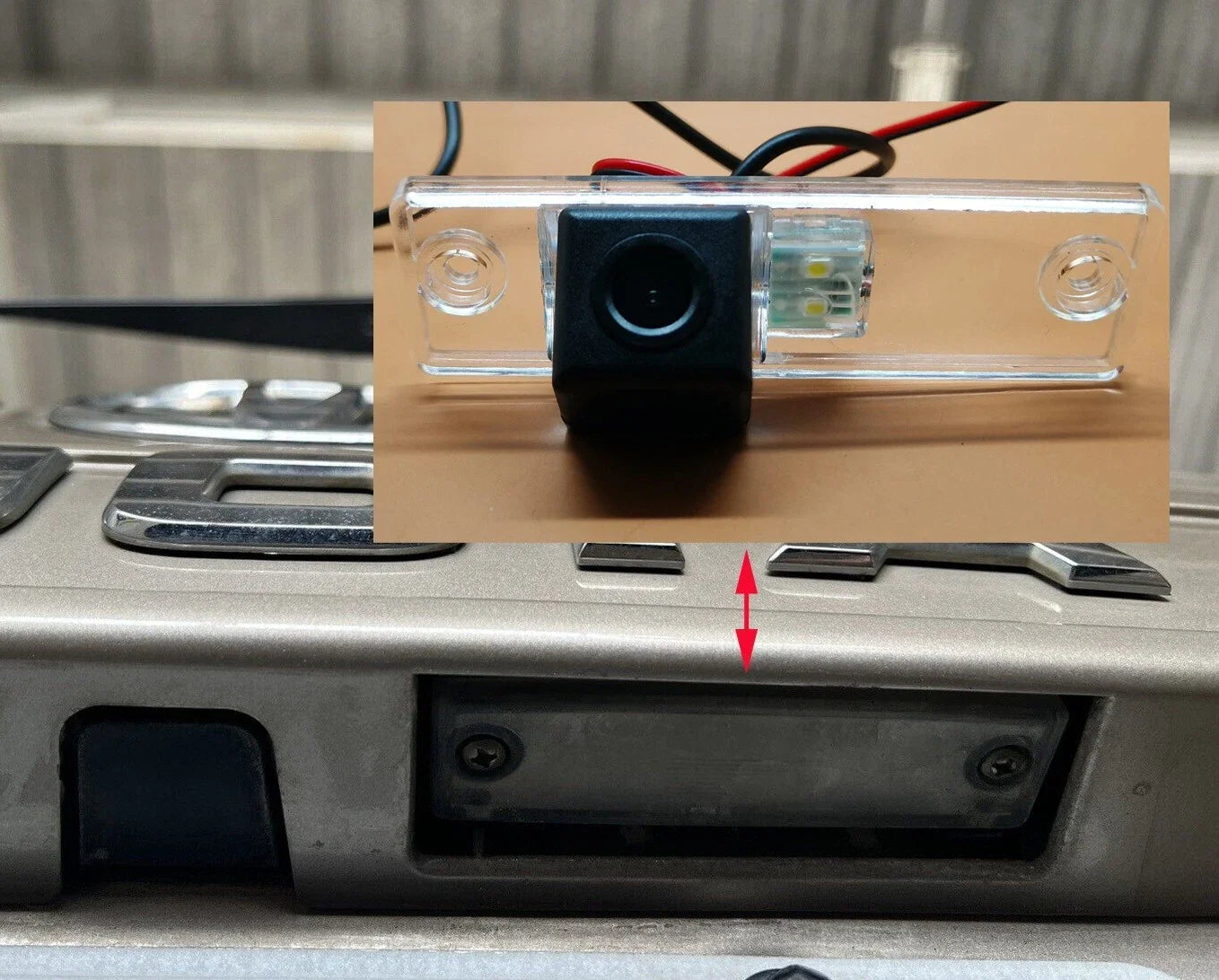 Car Rear View Backup Camera for Toyota 4Runner (2002–2007)