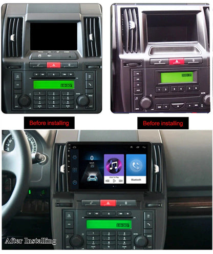 9" Android 11.0 GPS Stereo Radio for Land Rover Freelander 2006-2012