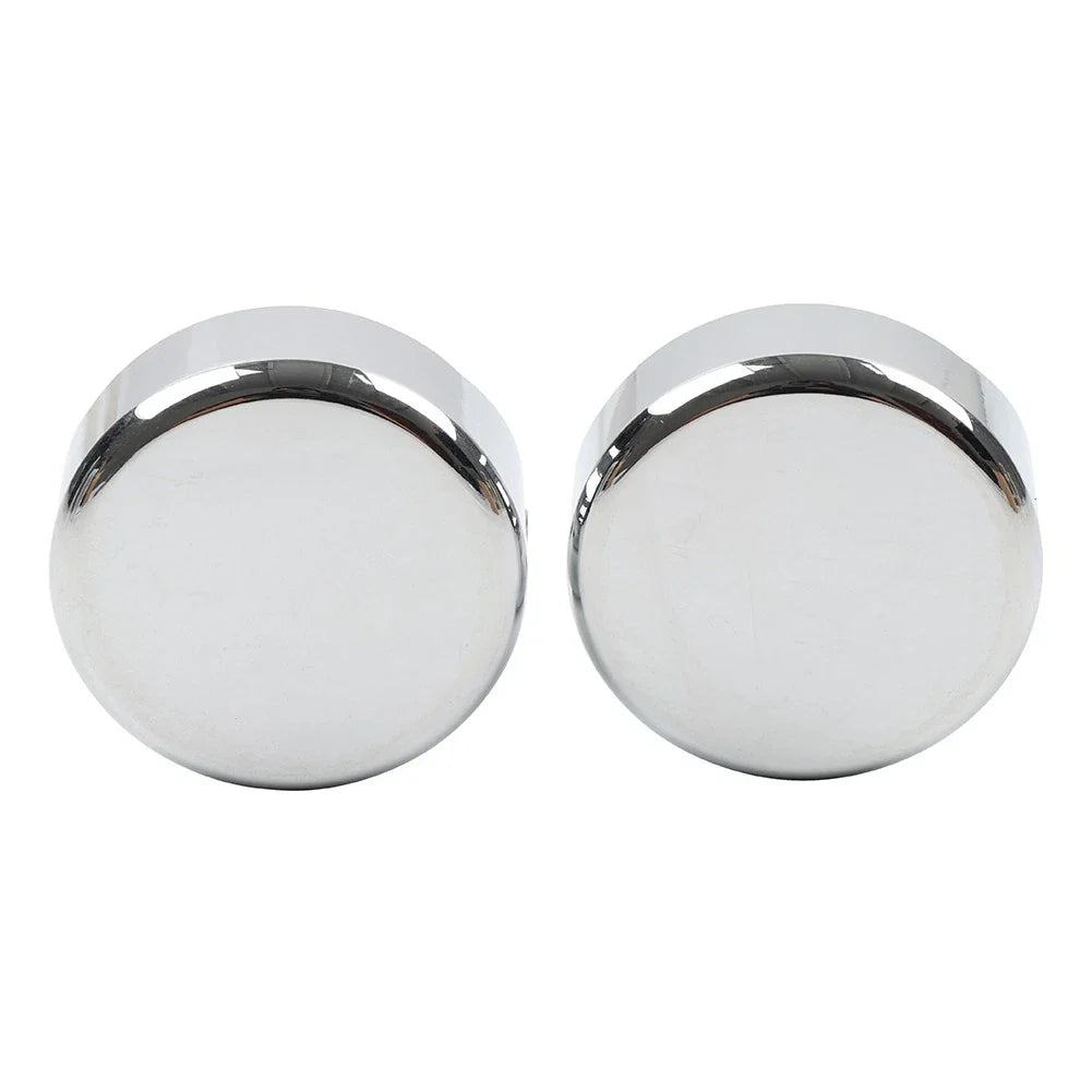 Chrome Upper Fork Caps Covers for Harley Softail Breakout FXBR FXBRS (2018-2023)
