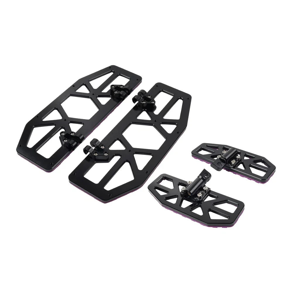 Driver Passenger Floorboard Foot Pegs for Harley Road Glide FLTRU (2006-2023)
