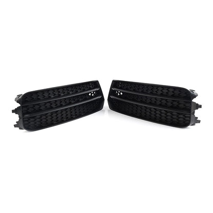 Front Fog Light Grille Cover with Chrome Trim for Audi A6 S6 C8 (2019–2023)