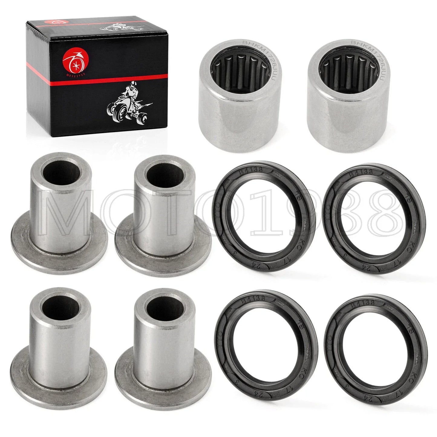 Front Upper A Arm Bushings BEARING SEAL for Suzuki Z400 LTZ400 (2003–2007)