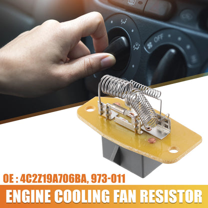 4C2Z19A706BA HVAC Blower Motor Resistor for Ford F-150 F-250 F-350 (1990–1996)