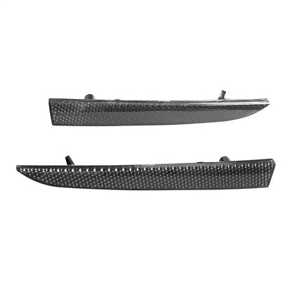 Smoke Lens Rear Bumper Reflectors for Chevy Camaro (2016-2022)