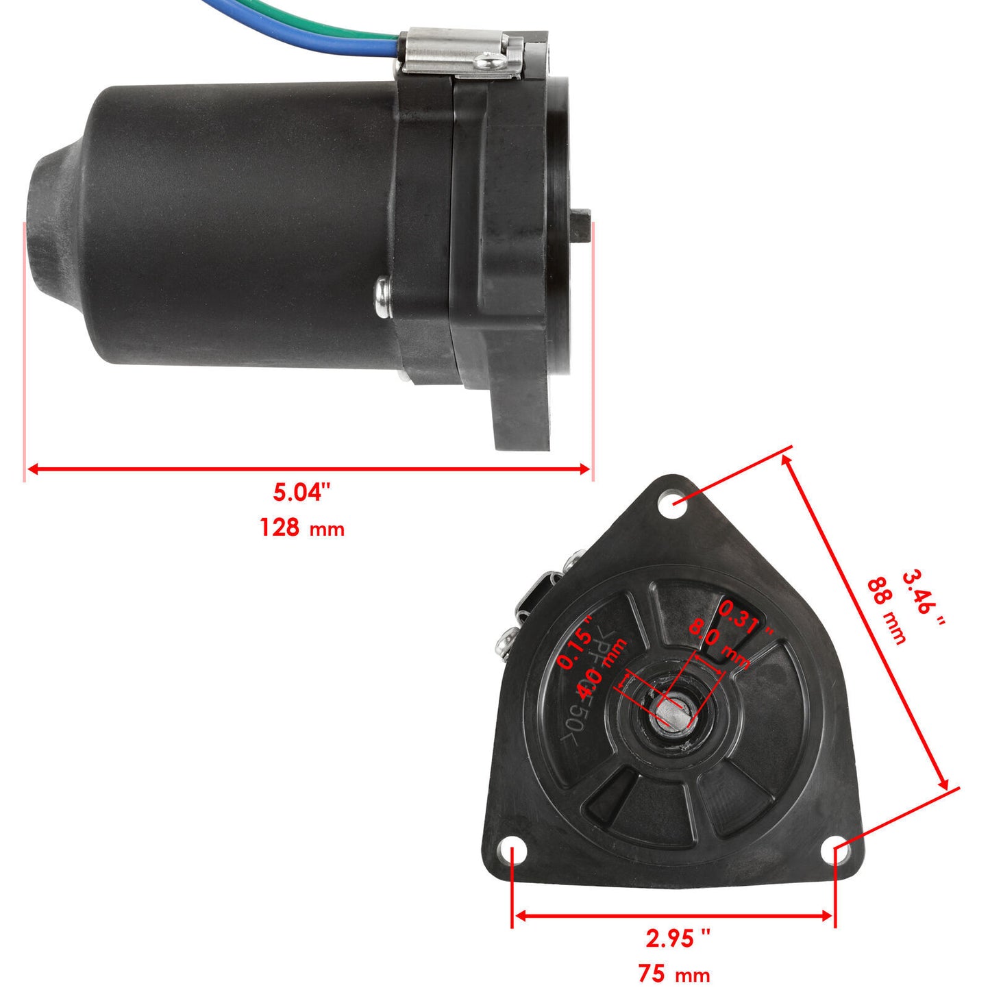 Power Tilt Trim Motor for Yamaha