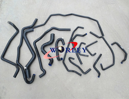 15PC Silicone Water/Coolant Hose for Renault 5 R5 GT Turbo (1988–1991)