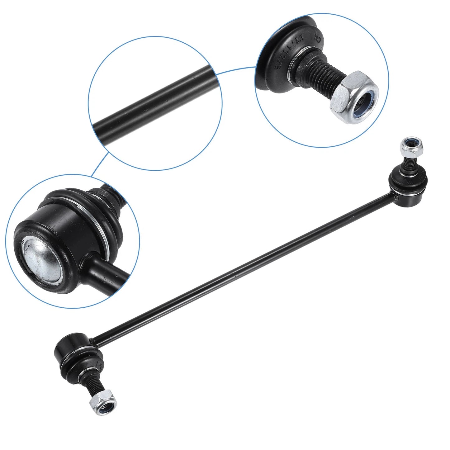 2X Front Sway Bar Link Stabilizer End Link for Audi A3 (2006–2013)