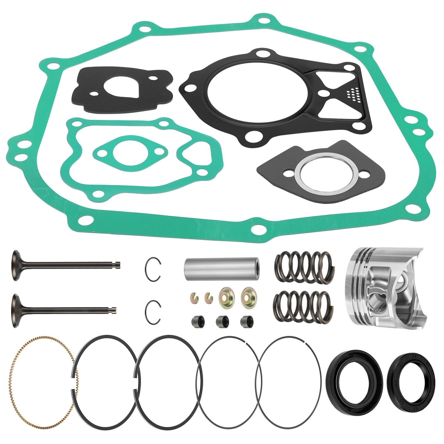 Oversize Piston & Gasket Valve Kit for Yamaha Golf Cart G14 (1995–1996)