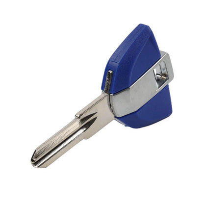 Uncut Blank Blade Key Blue for BMW G310GS G310R C650 GT F700 F800GS (2017-2023)